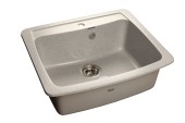 GRANFEST Мойка STANDART 605  1-чашa 605*515мм серый арт.GF-