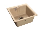 GRANFEST Мойка PRACTIК 420  1-чаша 417*417мм песочный арт.GF-