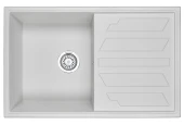 8002, АРКТИК (БЕЛЫЙ), кухонная мойка, кварц 8002, АРКТИК (БЕЛЫЙ), кухонная мойка, кварц