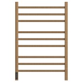 Полотенцесушитель электрический Point Веста PN70758BR П9 500x800, диммер слева, бронза