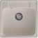 GRANFEST Мойка QUARZ 48  1-чаша 480*480мм белый арт.GF-Z-