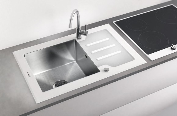 Кухонная мойка TOLERO Ceramic Glass TG-660 (Чёрная)