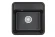 5001, ЧЁРНЫЙ, кухонная мойка, СтандАРТ кварц