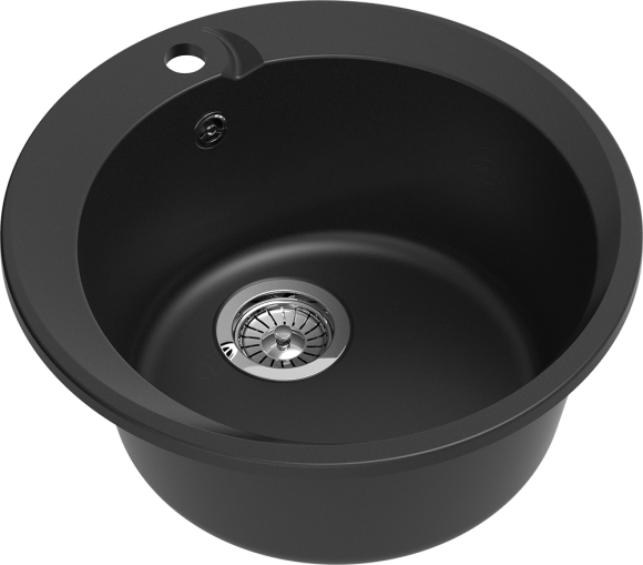 EWIGSTEIN Мойка RUND 45  1-чаша D-500мм антрацит арт.EW-