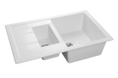 GRANFEST Мойка QUADRO 775KL 1,5-чаши+крыло 765*495мм иней арт.GF- GRANFEST Мойка QUADRO 775KL 1,5-чаши+крыло 765*495мм иней арт.GF-