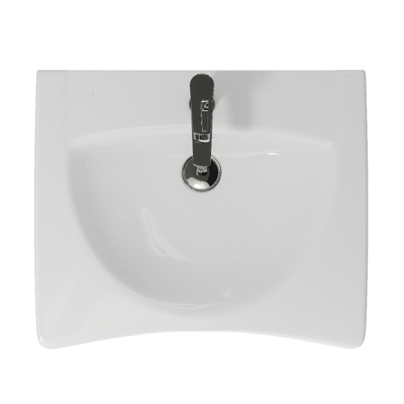 Раковина для инвалидов ETIUDA 65 1 отв.