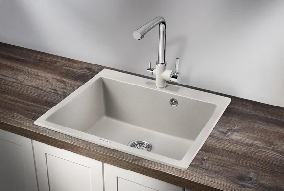 6001, БАЗАЛЬТ, кухонная мойка, кварц 6001, БАЗАЛЬТ, кухонная мойка, кварц