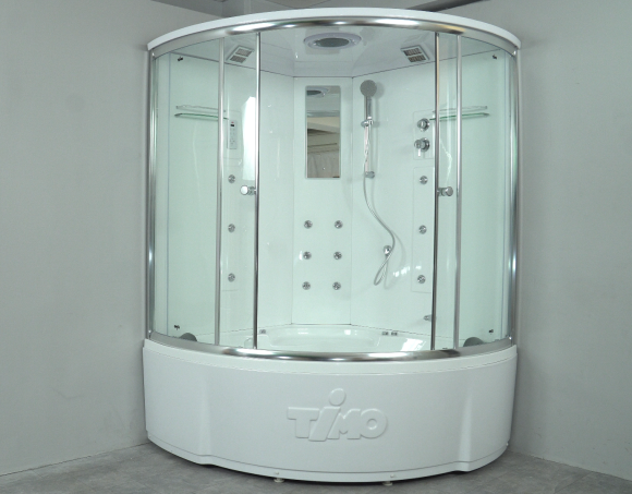 Timo Lux T-7735 Clean Glass душевая кабина 135*135*230 Timo Lux T-7735 Clean Glass душевая кабина 135*135*230