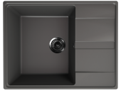 Мойка ULGRAN Quartz Prima 650-09, асфальт