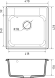 GRANFEST Мойка QUARZ 48 1-чаша 480*480мм терракот арт.GF-Z- GRANFEST Мойка QUARZ 48 1-чаша 480*480мм терракот арт.GF-Z-