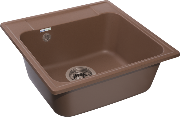 GRANFEST Мойка QUARZ 48 1-чаша 480*480мм терракот арт.GF-Z- GRANFEST Мойка QUARZ 48 1-чаша 480*480мм терракот арт.GF-Z-