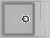 GRANFEST Мойка LEVEL 660L 1-чаша+крыло 660*500мм серый арт.GF- GRANFEST Мойка LEVEL 660L 1-чаша+крыло 660*500мм серый арт.GF-