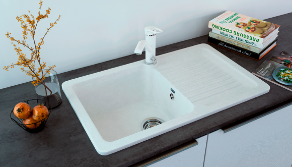 Мойка Ulgran U-506-341, ультра-белый