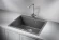6001, ГРАФИТ (ЧЁРНО-СЕРЫЙ), кухонная мойка, кварц 6001, ГРАФИТ (ЧЁРНО-СЕРЫЙ), кухонная мойка, кварц