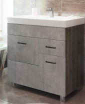 80 Тумба "Catherine 80 №2"  (ум. Фостер 800П/800/COMO 80) белый камень