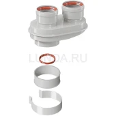 Моноблочный адаптер для перехода на раздельные 80/80 kiturami