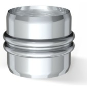 Адаптер папа-папа (н/ж 0,5 мм) Ф 130