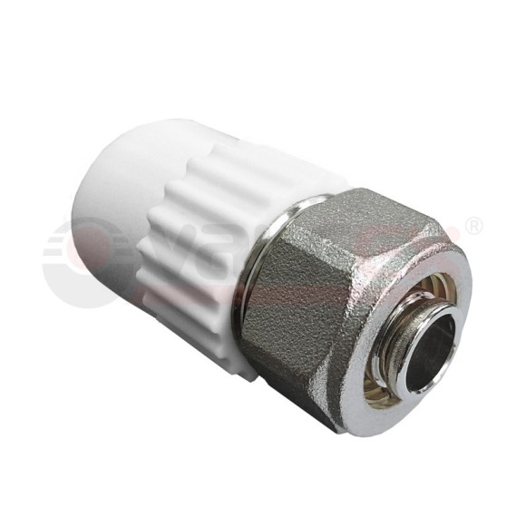 Муфта комбинир. для соед PPR-PE 20х16 Valfex (150/30)