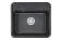 5601, ЧЁРНЫЙ, кухонная мойка, СтандАРТ кварц