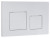 Кнопка смыва EvaGold 05, пластик квадрат белая для инсталляции EvaGold 400 и EvaGold 500 