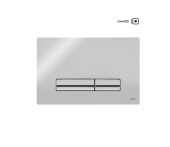 Панель механическая двойная OLI Glam OLIpure, хром глянцевый