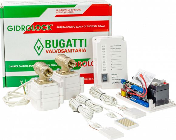 Система защиты от протечек Gidrolock Premium Bugatti 1/2&quot;