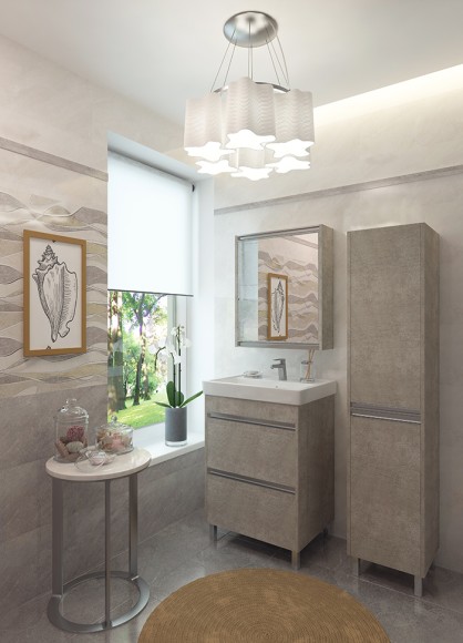 60 Тумба "White Stone 60" (ум. GRAND 60/MODUO 60/COMO 60)