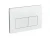 Кнопка смыва EvaGold 07, пластик прямоугольник белая для инсталляции EvaGold 400 и EvaGold 500 
