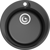 EWIGSTEIN Мойка RUND 45 1-чаша D-500мм черный арт.EW- EWIGSTEIN Мойка RUND 45 1-чаша D-500мм черный арт.EW-