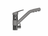 Смеситель кухонный TOLERO ДУО (серый №701)