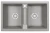 8101, БАЗАЛЬТ, кухонная мойка, кварц
