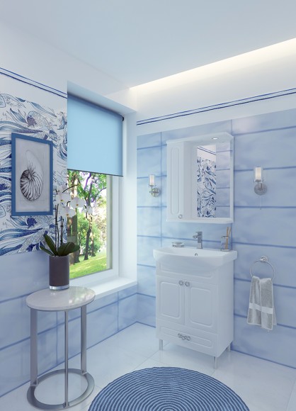 55 Зеркало-шкаф "Samantha 55"