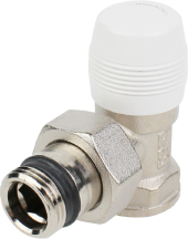 Вентиль Elsen ВН 1/2&quot;-1/2&quot; отсекающий, никелированный, угловой