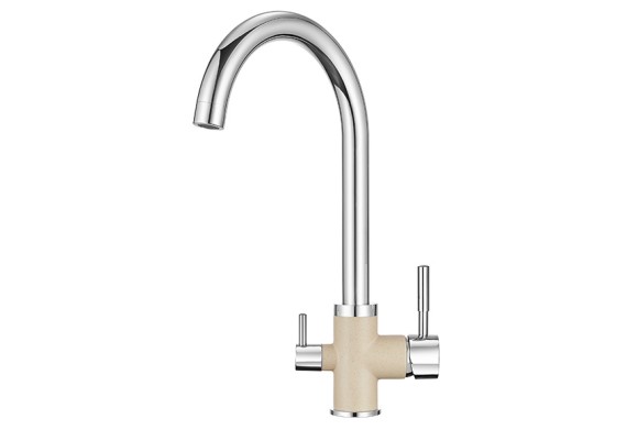 3168, XРОМ/ПЕСОК, СМЕСИТЕЛЬ КУХОННЫЙ