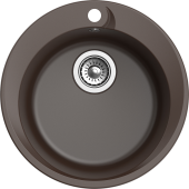 EWIGSTEIN Мойка RUND 45 1-чаша D-500мм шоколад арт.EW- EWIGSTEIN Мойка RUND 45 1-чаша D-500мм шоколад арт.EW-