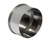 Заглушка (нерж. сталь 0,5мм) Ф160 внешняя 