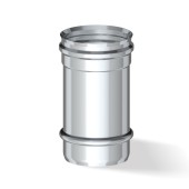 Дымоход (нерж. сталь 0,8 мм) L=0,25м Ф130 Дымоход (нерж. сталь 0,8 мм) L=0,25м Ф130