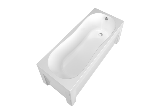 Комплект Акриловая ванна TIMO INKA1770 170*70*580+каркас+слив-перелив+фронтальная панель+торцевая панель