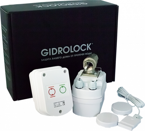 Система защиты от протечек Gidrolock Winner Radio Tiemme 3/4&quot;