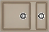GRANFEST Мойка LEVEL 760K 1,5-чаши 760*500 песочный арт.GF- GRANFEST Мойка LEVEL 760K 1,5-чаши 760*500 песочный арт.GF-