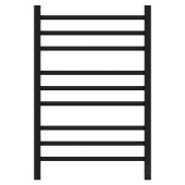 Полотенцесушитель электрический Point Вега PN71858B П9 500x800, диммер справа, черный Полотенцесушитель электрический Point Вега PN71858B П9 500x800, диммер справа, черный