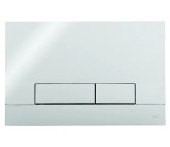 Панель механическая двойная OLI Narrow OLIpure, пластик, хром глянцевый