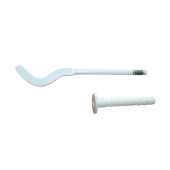 Кронштейн штыревой плоский с дюбелем 7x170мм