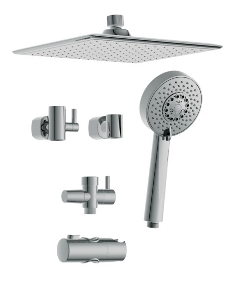 Душевая система NENO 5 режимов шланг 150 PVC Душевая система NENO 5 режимов шланг 150 PVC