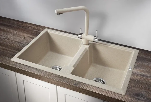 8101, ПИРИТ, кухонная мойка, кварц