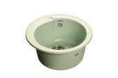 GRANFEST Мойка RONDO 450  1-чаша D-443мм салатовый арт.GF-