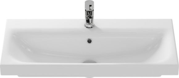 Раковина мебельная MODUO 80 узкая 1 отв.