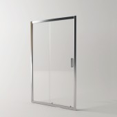 EG1C Душевое ограждение в проем EvaGold 140х190, профиль хром, прозрачное стекло EG1C Душевое ограждение в проем EvaGold 140х190, профиль хром, прозрачное стекло