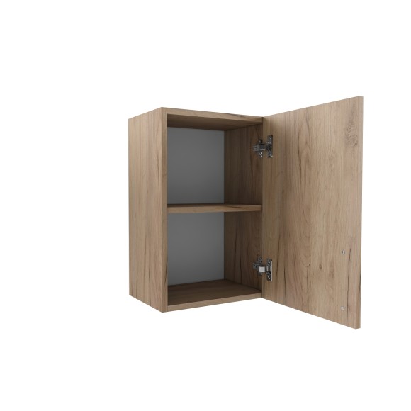 400 Шкаф навесной для посуды с полкой - Дуб Бунратти 400 Шкаф навесной для посуды с полкой - Дуб Бунратти