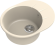 EWIGSTEIN Мойка RUND 45F  1-чаша+крыло 580*450мм крем арт.EW-